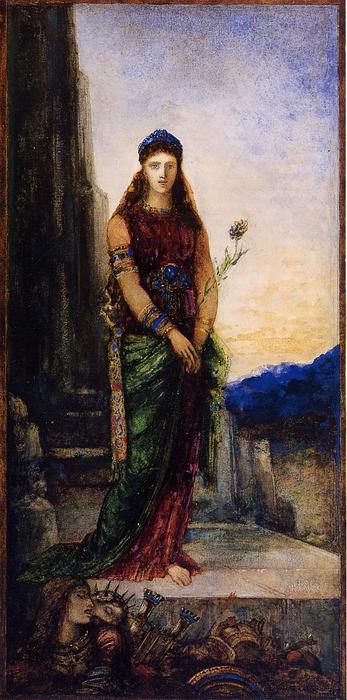 Helen On The Walls Of Troy — Gustave Moreau