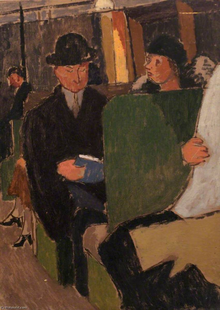 People Seated — Edward Morland Lewis