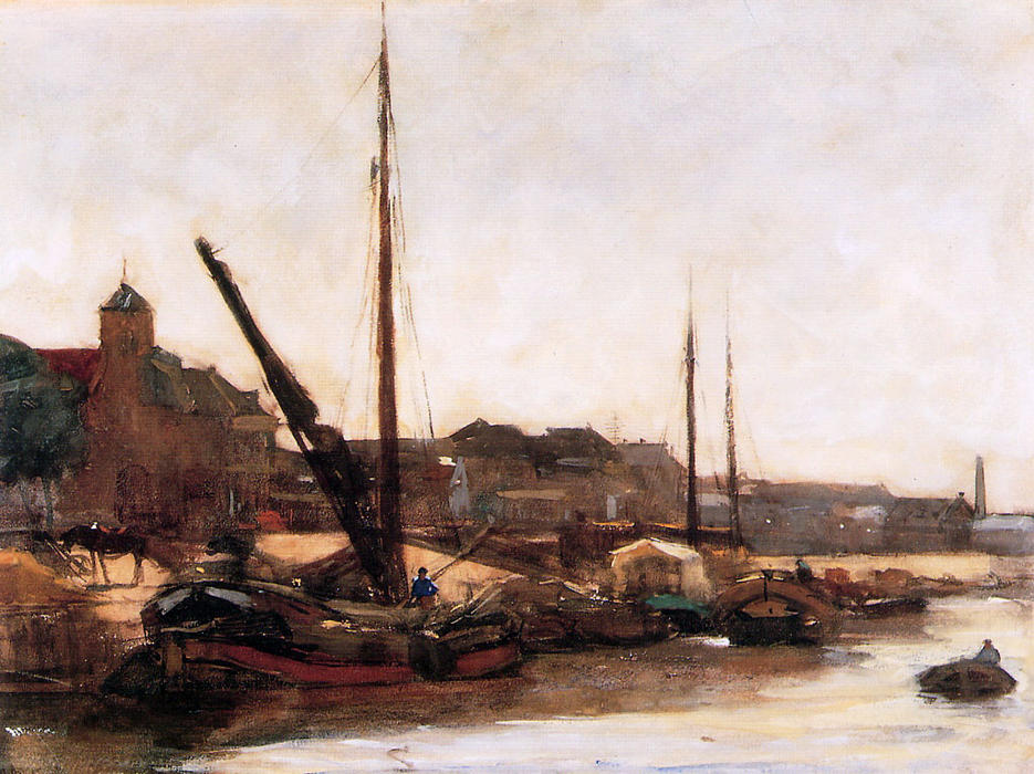 Harbour, Scheveningen — Pieter Florentius Nicolaas Jacobus Arntzenius