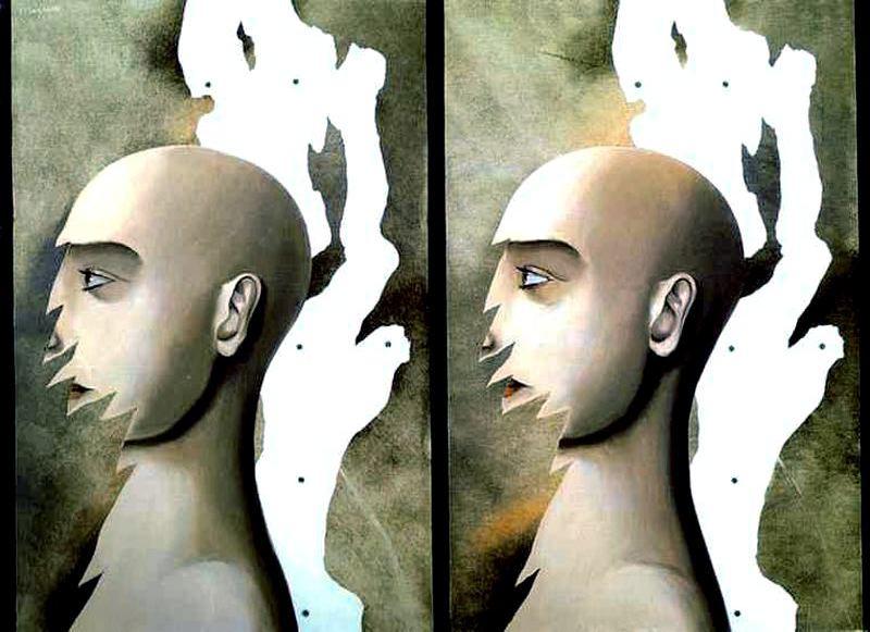 The End Of Contemplation — René Magritte