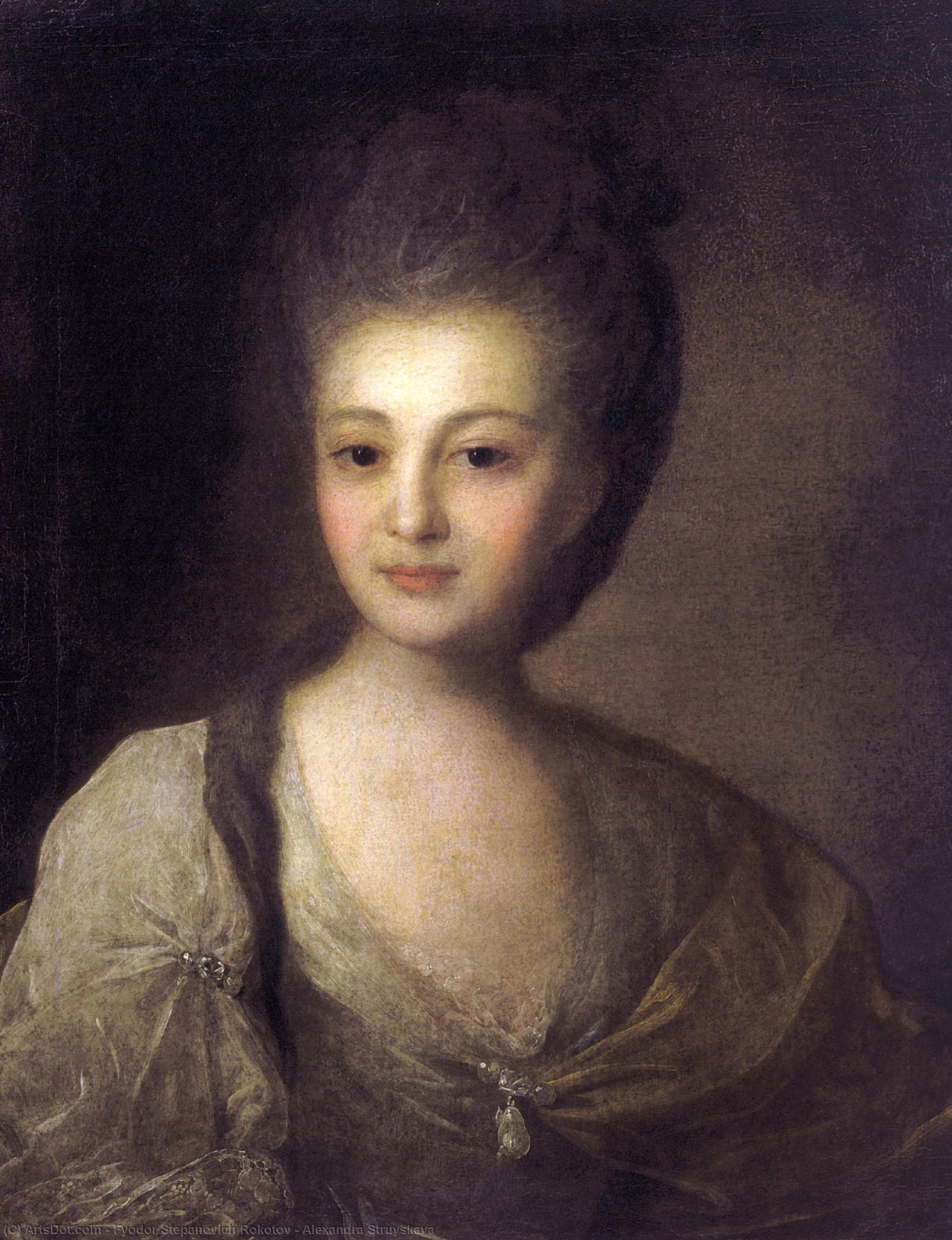 Alexandra Struyskaya — Fyodor Stepanovich Rokotov