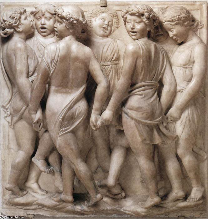 Cantoria: Primer Relieve Inferior — Luca Della Robbia