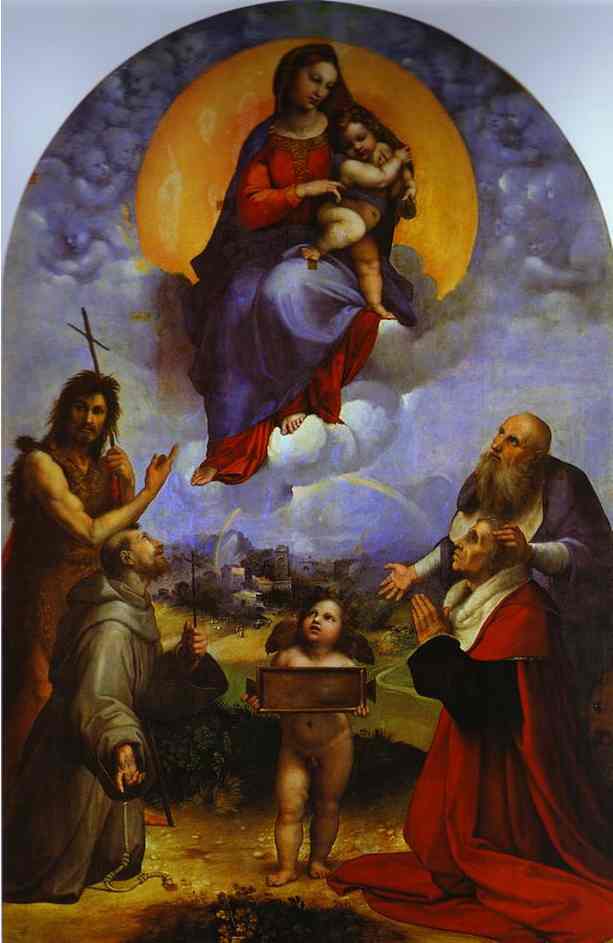 Madonna Di Foligno — Raffael