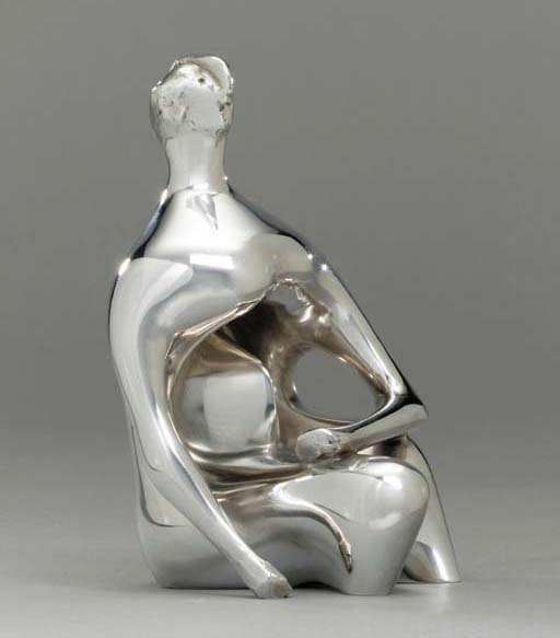 Seated Figure; Thin Head — Henry Moore