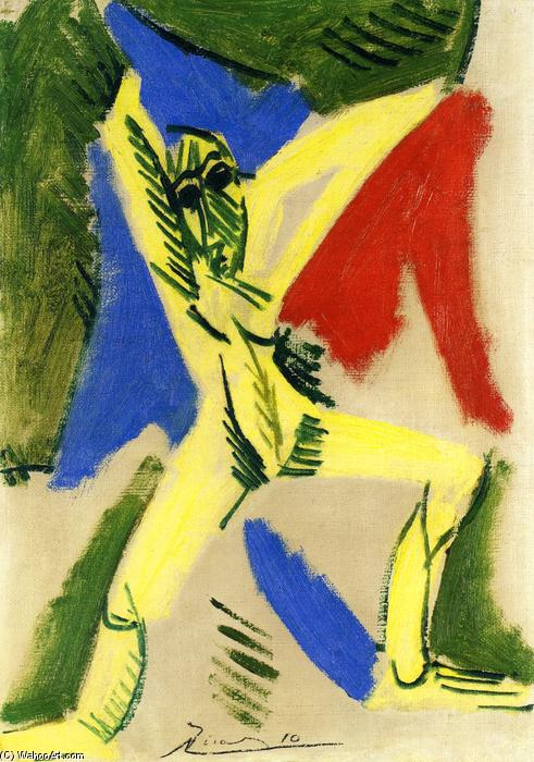 Nude With Drapery (study For ''the Great Dancer'') — Pablo Picasso
