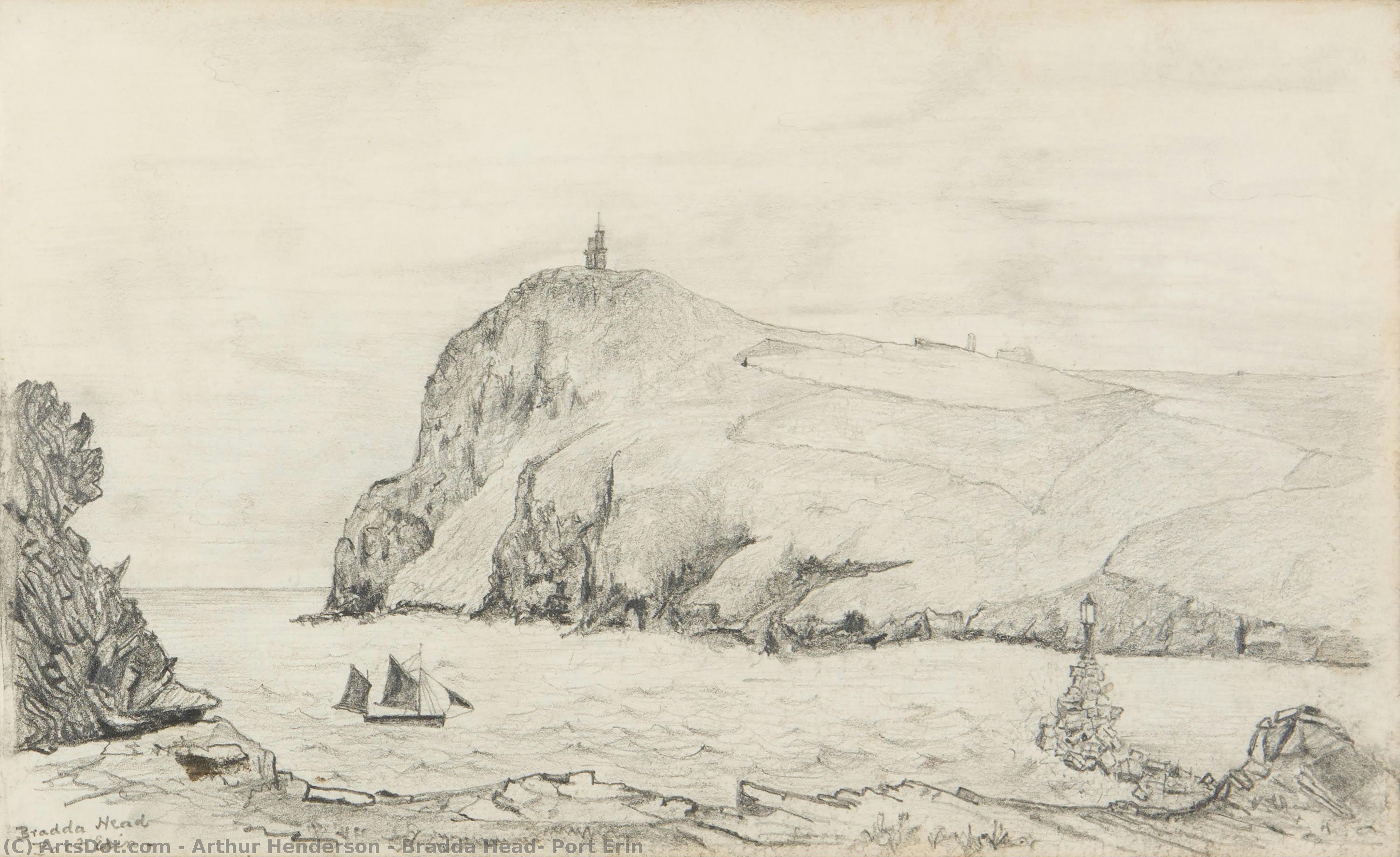 Bradda Head, Port Erin — Arthur Henderson