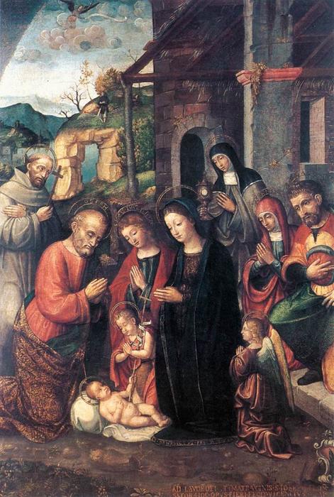 Nativity — Bernardino Fasolo