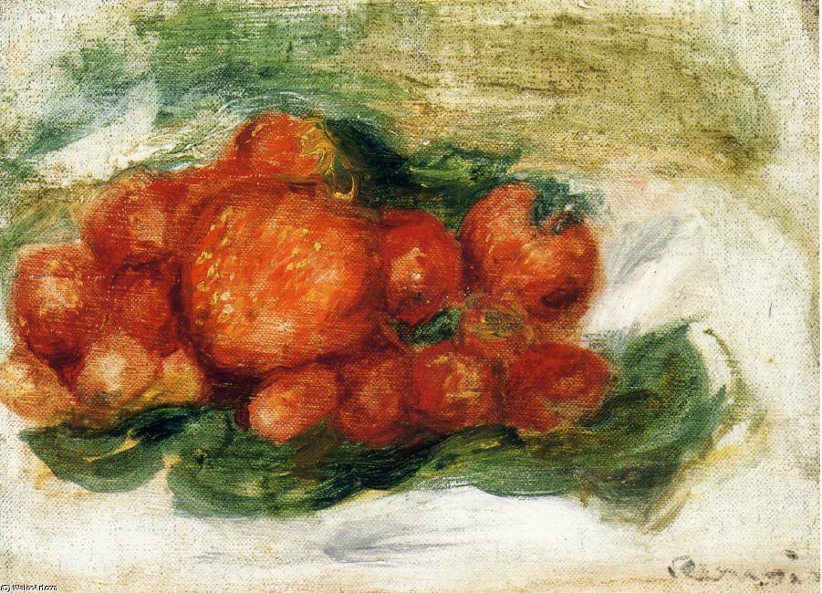 Still Life With Strawberries — Pierre-auguste Renoir