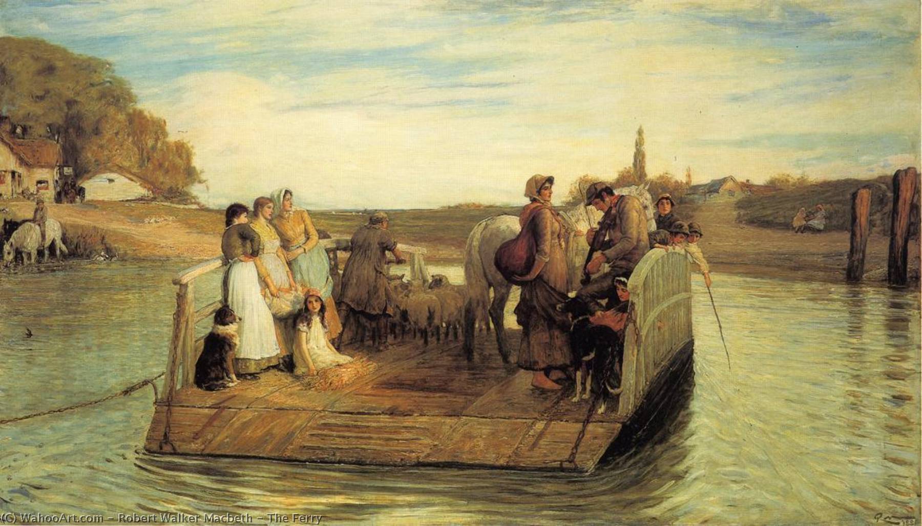 The Ferry — Robert Walker Macbeth