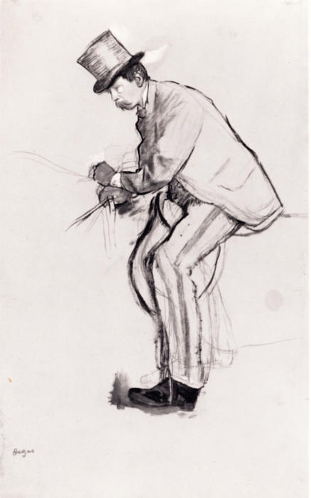 Amateur Jockey — Edgar Degas