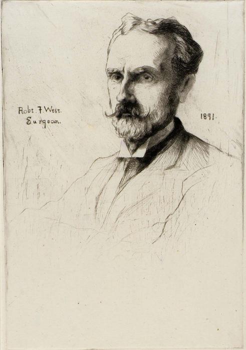 Portrait Of Dr. Robert F. Weir 3 — Julian Alden Weir