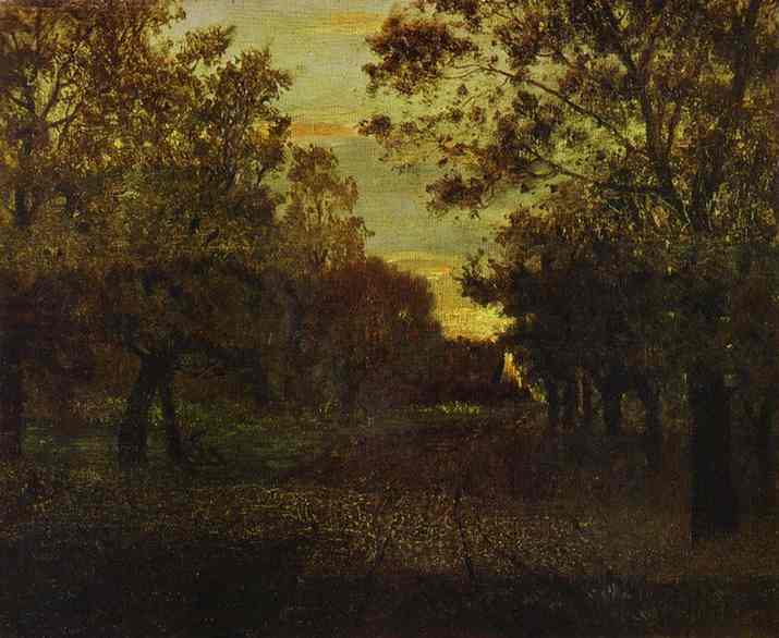 Road In A Wood — Isaak Ilyich Levitan
