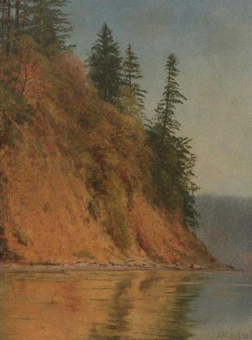 Lake Rosalie, California — Albert Bierstadt