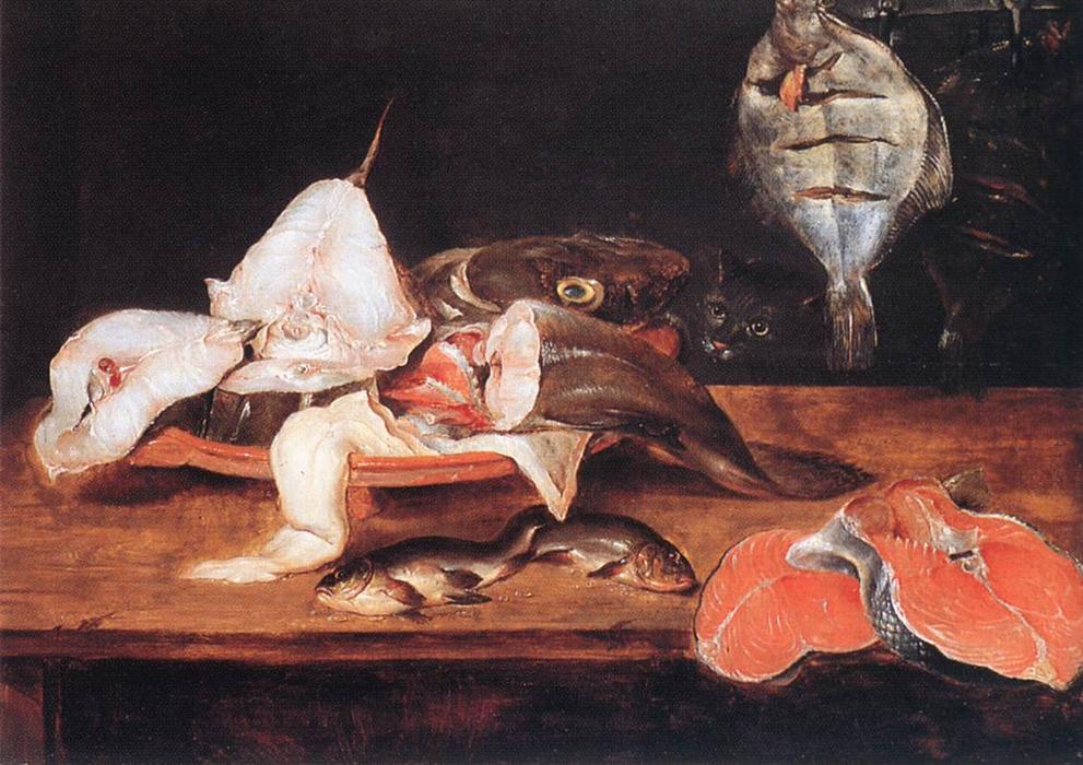 Still-life With Fish — Alexander Adriaenssen