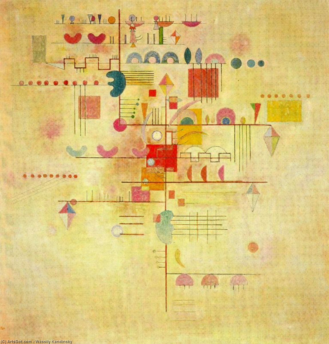 Smooth Ascent — Wassily Wassilyevich Kandinsky