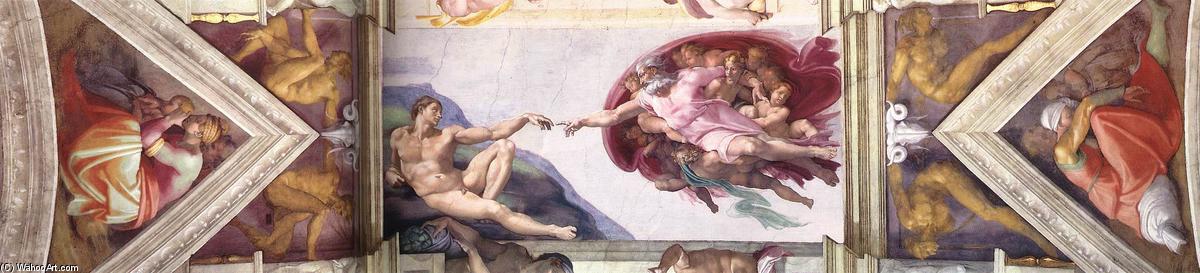 The Sixth Bay Of The Ceiling — Michelangelo Buonarroti