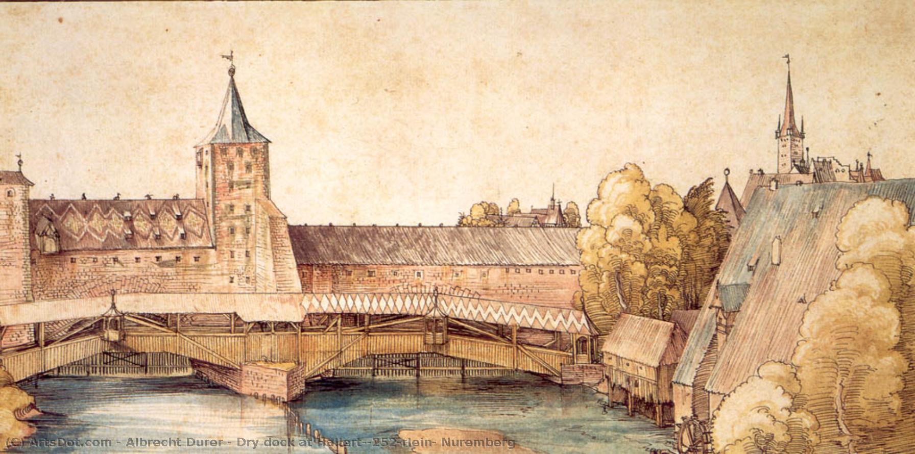 Dry Dock At Hallertürlein, Nuremberg — Albrecht Dürer