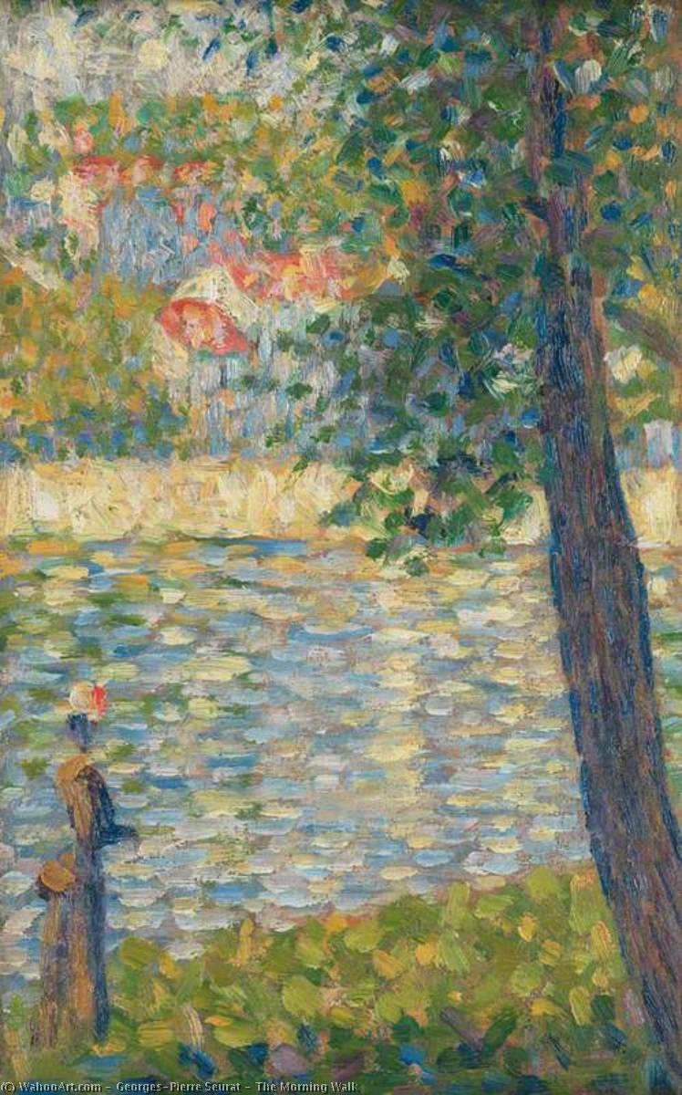 The Morning Walk — Georges Seurat