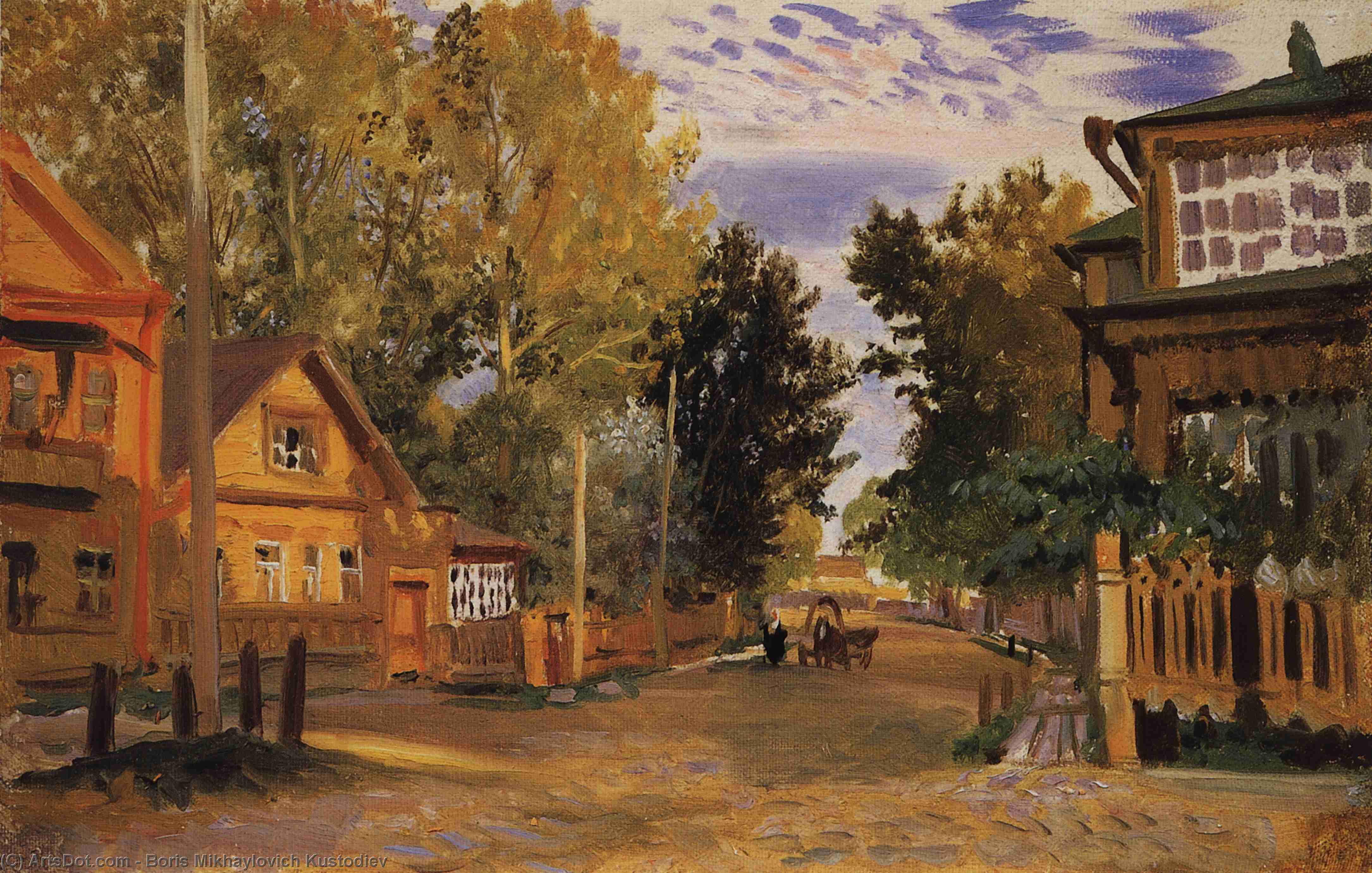 Staraya Russa — Boris Mikhailovich Kustodiev
