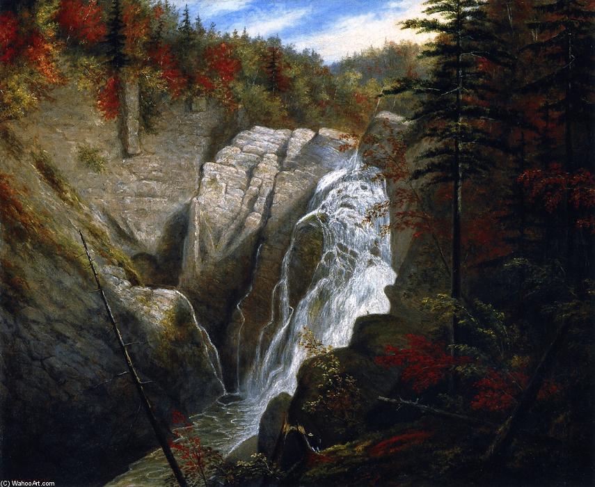The St. Anne Falls — Cornelius David Krieghoff