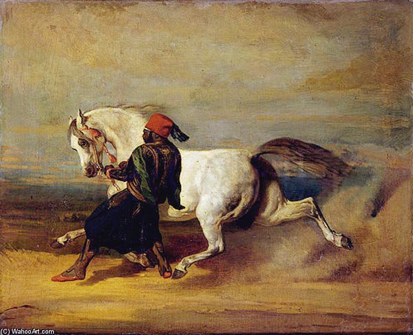 R Stolz Des Pascha — Alfred De Dreux