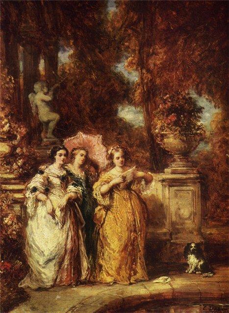 A Love Letter — Louis Gabriel Eugène Isabey