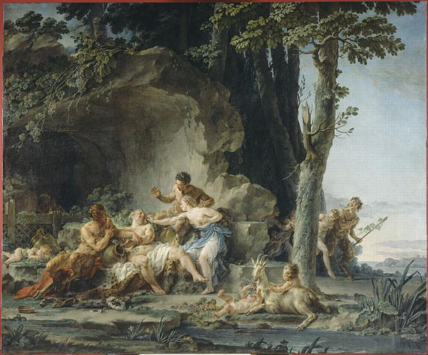 Egle Et Silene — Noël Hallé