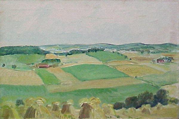 Study For Wisconsin Landscape — John Steuart Curry