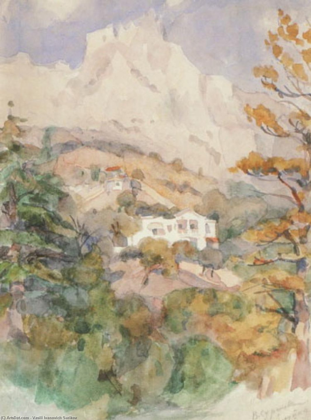Alupka. Ai-petri. — Vasily Ivanovich Surikov
