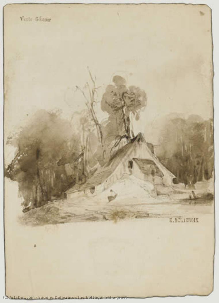 The Cottage In The Grove — Eugène Delacroix