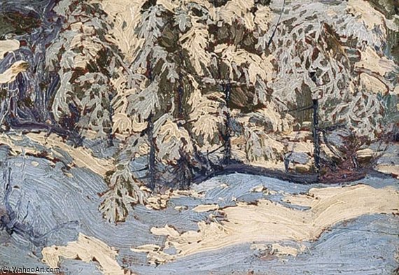 First Snow In Autumn — Thomas Thompson