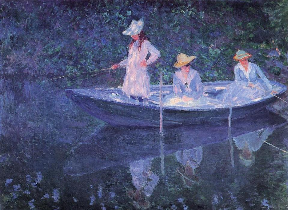In The 'norvegienne' — Claude Monet