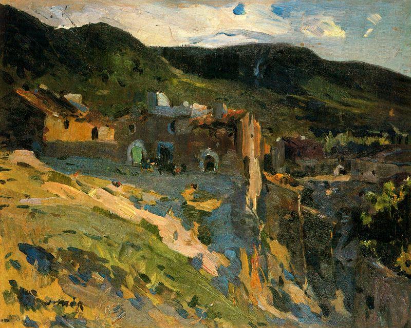 Paisaje De Alforja — Joaquim Mir