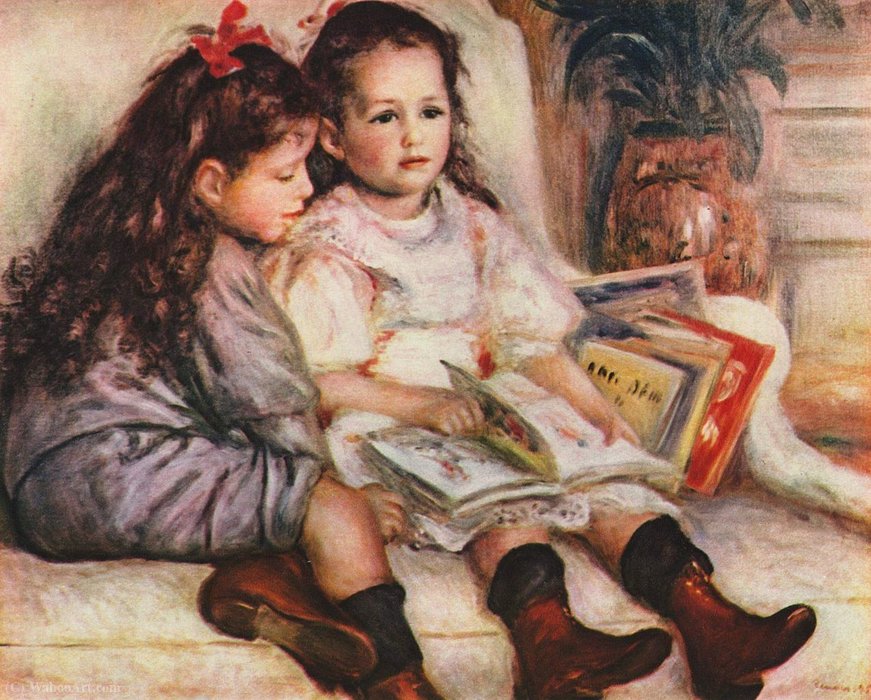 The Children Of Martial Caillebotte — Pierre-auguste Renoir