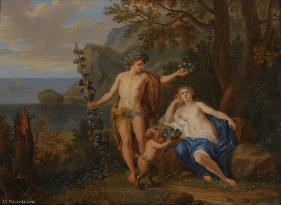 Bacchus And Ariadne — Victor Honoré Janssens