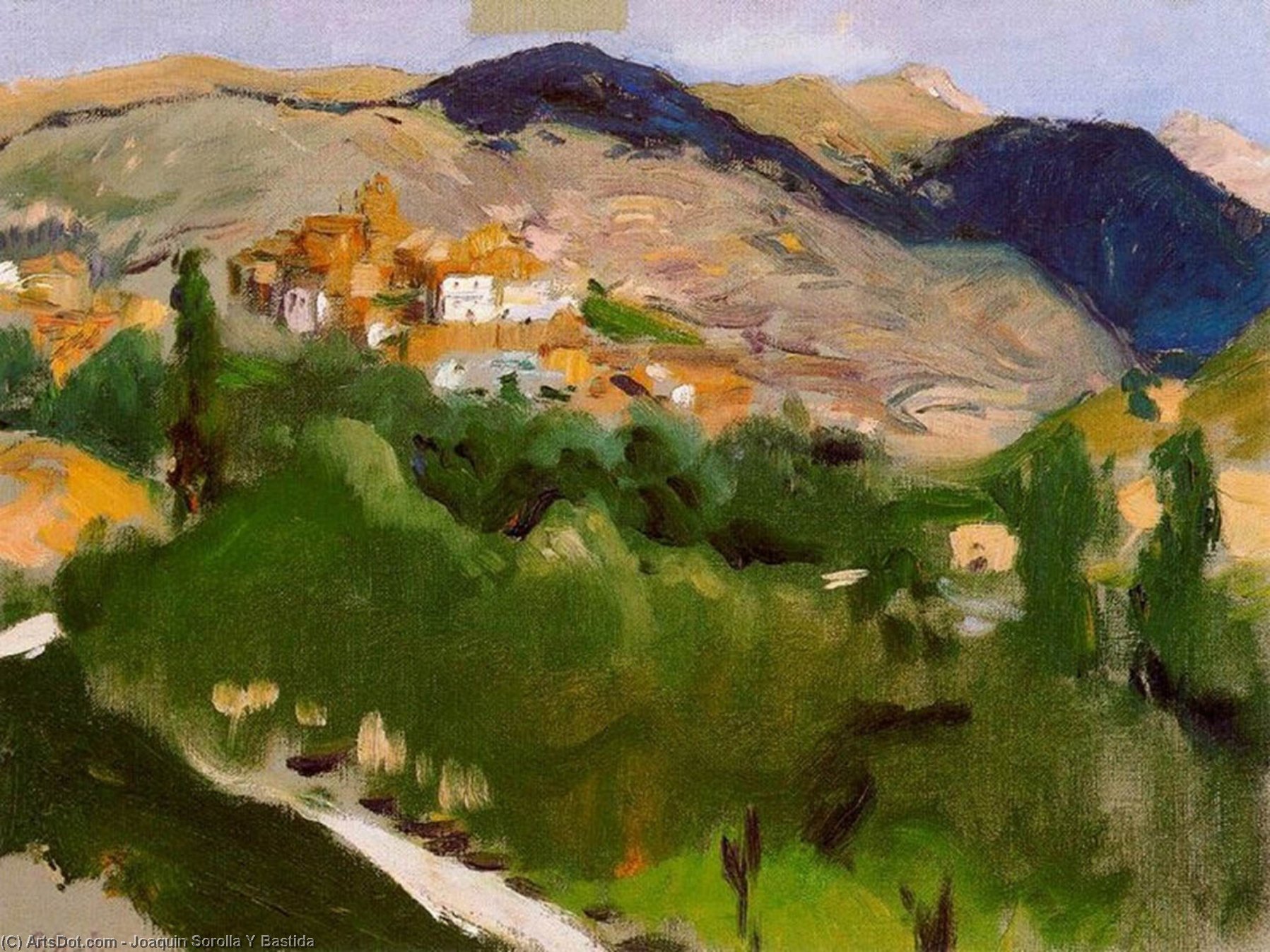 Mountains At Jaca — Joaquín Sorolla Y Bastida
