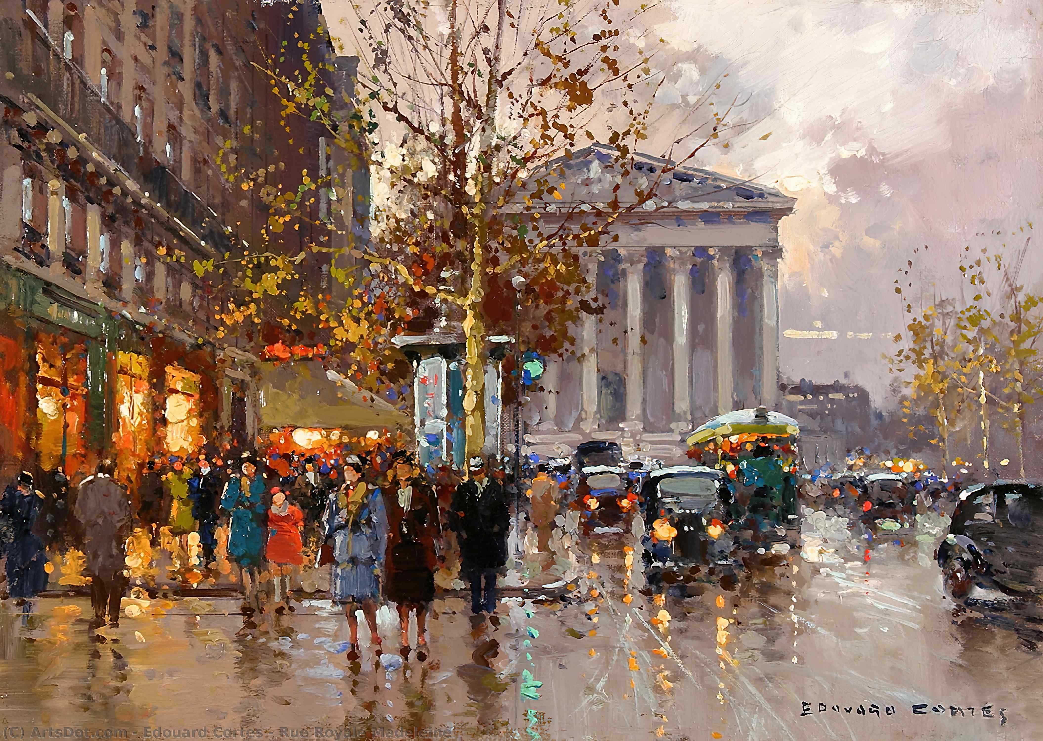 Rue Royale Madeleine — Edouard Cortès