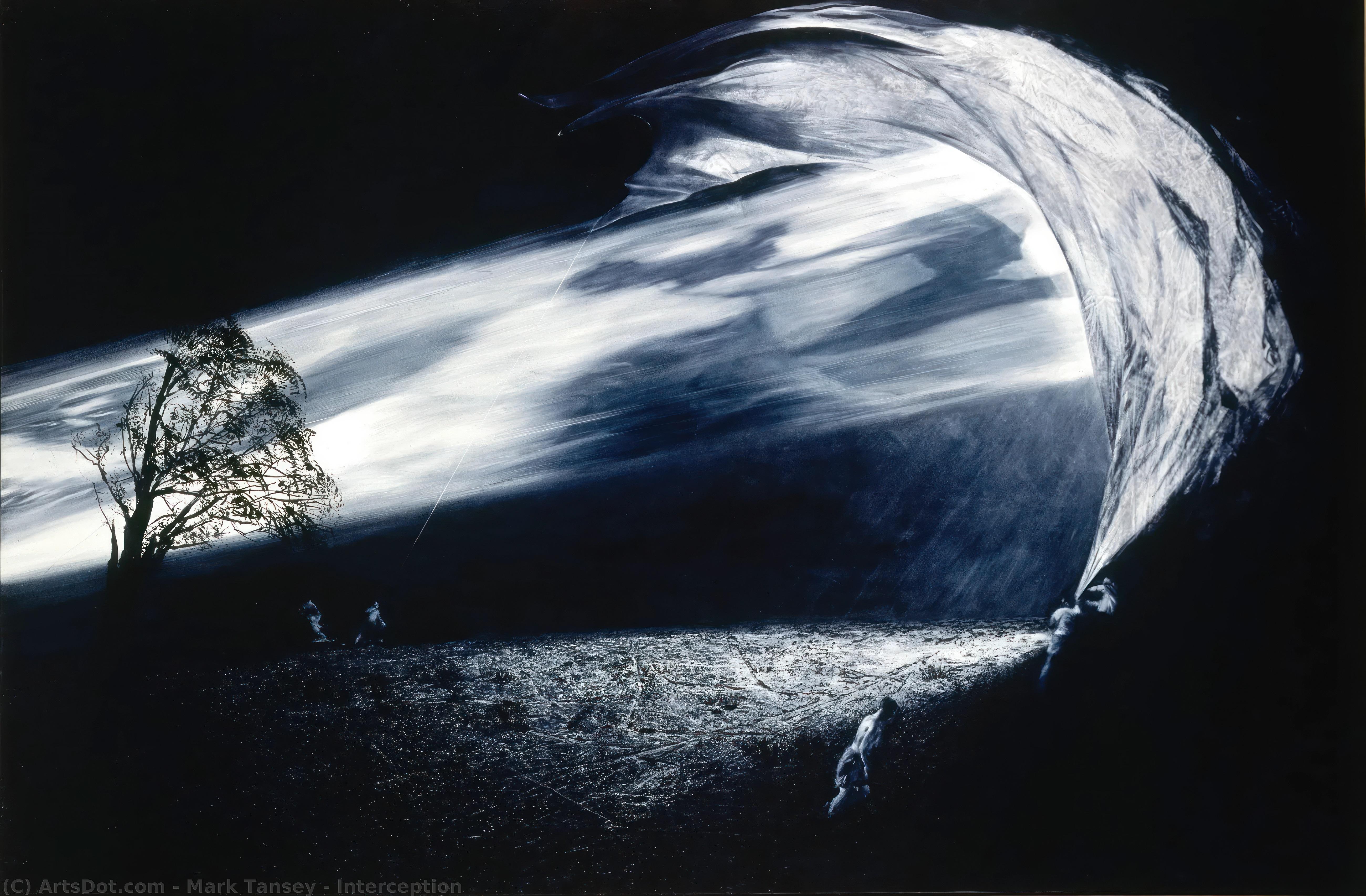Interception — Mark Tansey