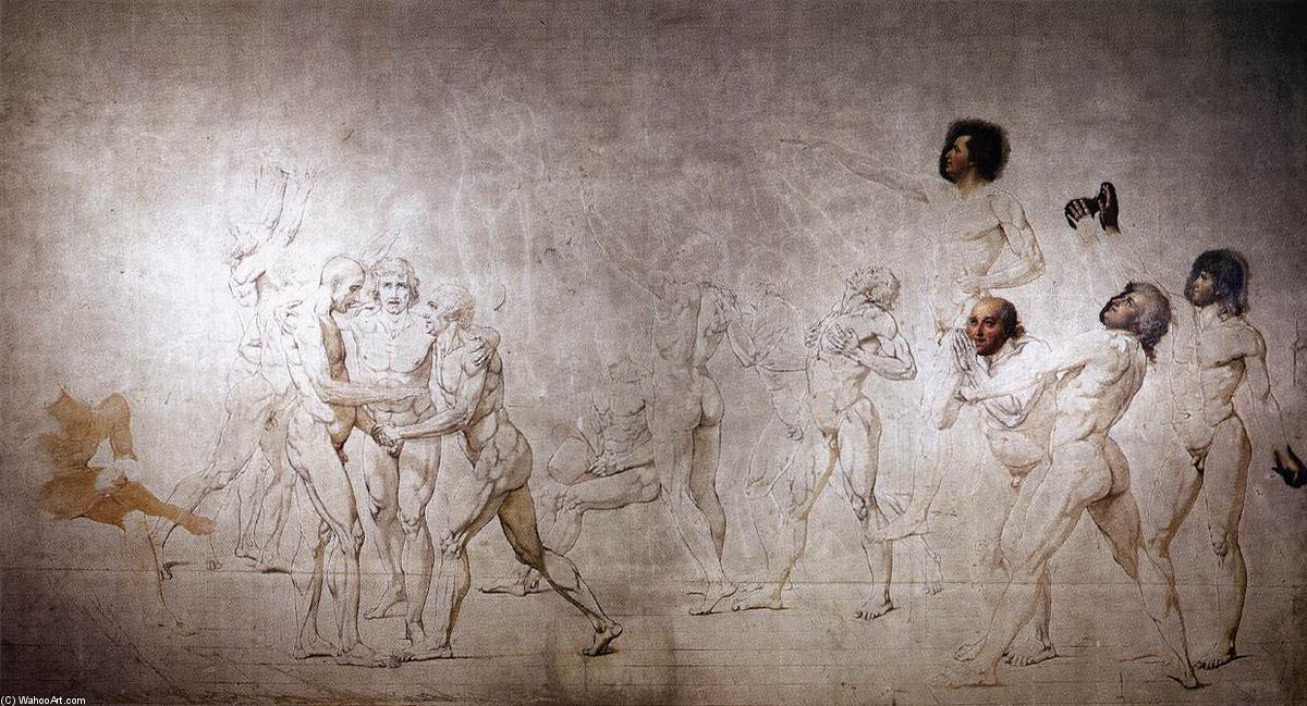 The Oath In The Tennis Court — Jacques-louis David