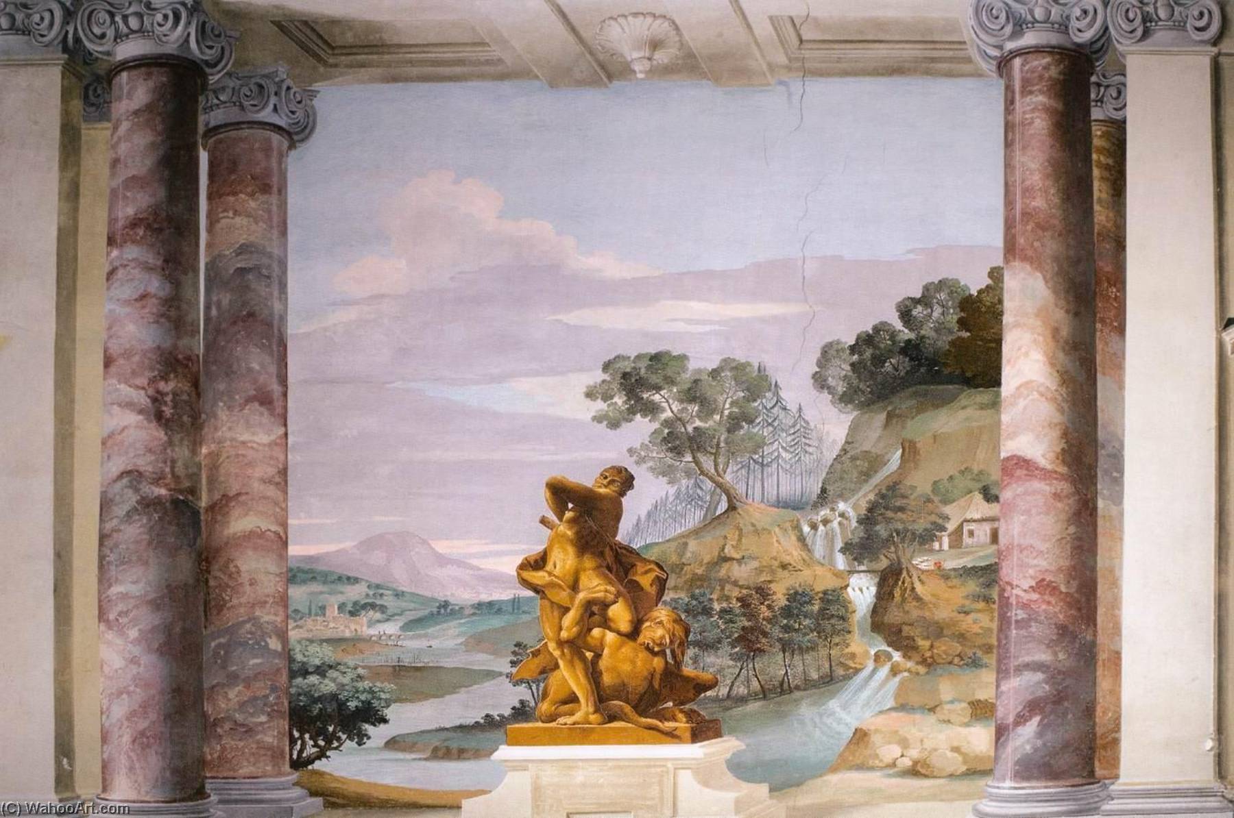 Landscape With Waterfall — Andrea Urbani