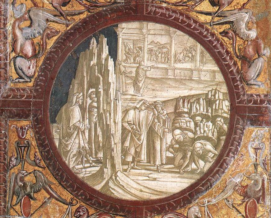 Dante And Virgil Entering Purgatory — Luca Signorelli