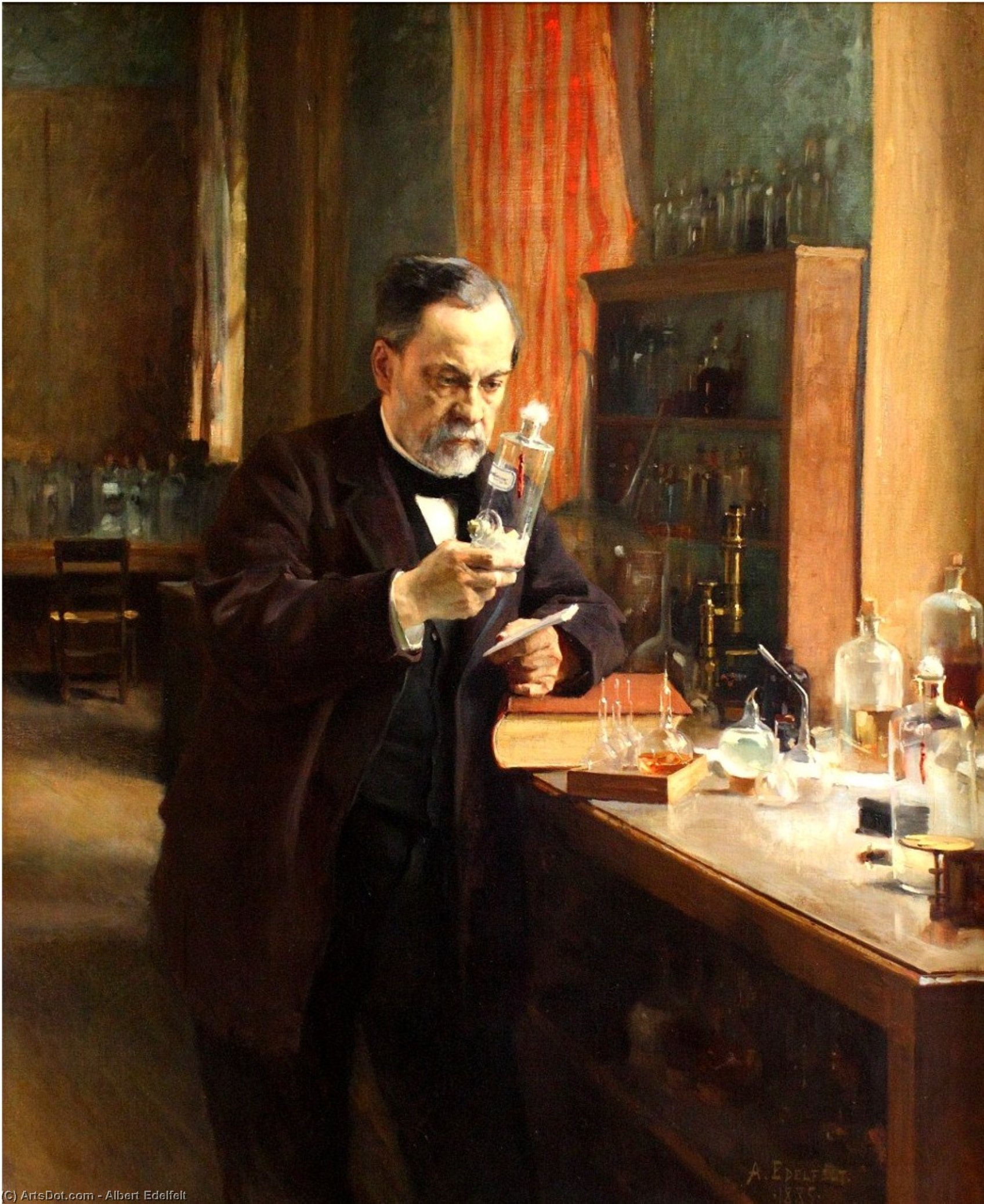 Louis Pasteur — Albert Edelfelt