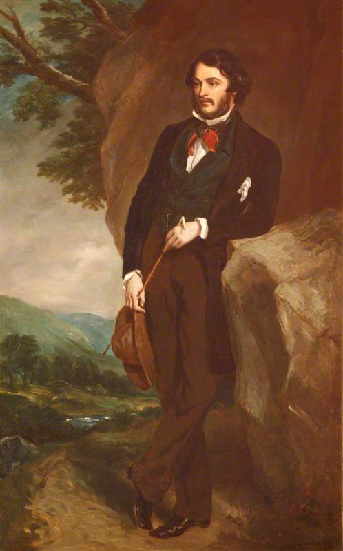 Lord John James Robert Manners (1818–1906), Later 7th Duke Of Rutland, Kg, Pc, Gcb (after Francis Grant) — George Frederick Clarke