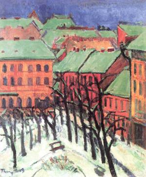 Klauzal Square — Lajos Tihanyi