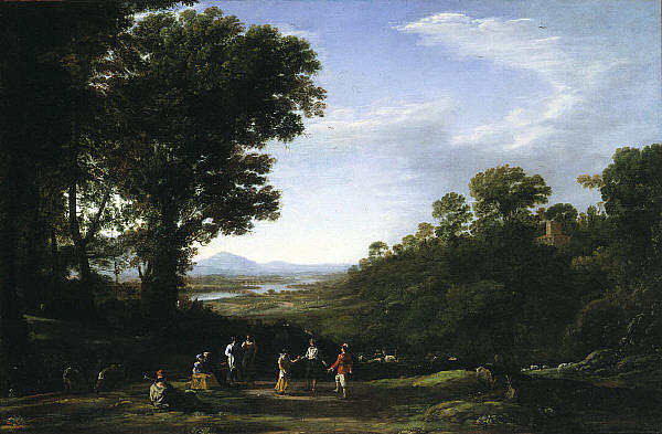 Villagers Dancing — Claude Lorrain (claude Gellée)