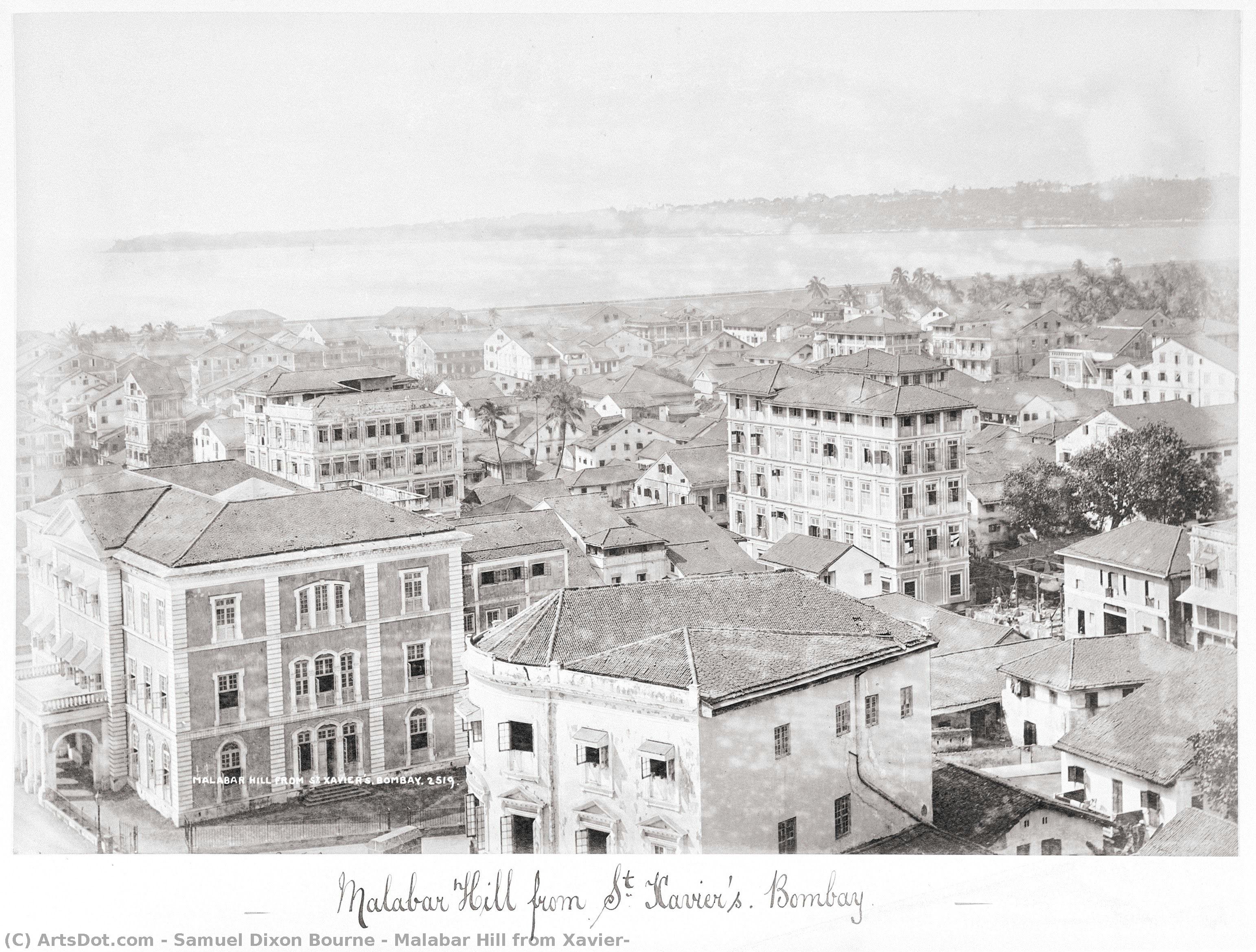 Malabar Hill From Xavier — Samuel Dixon Bourne