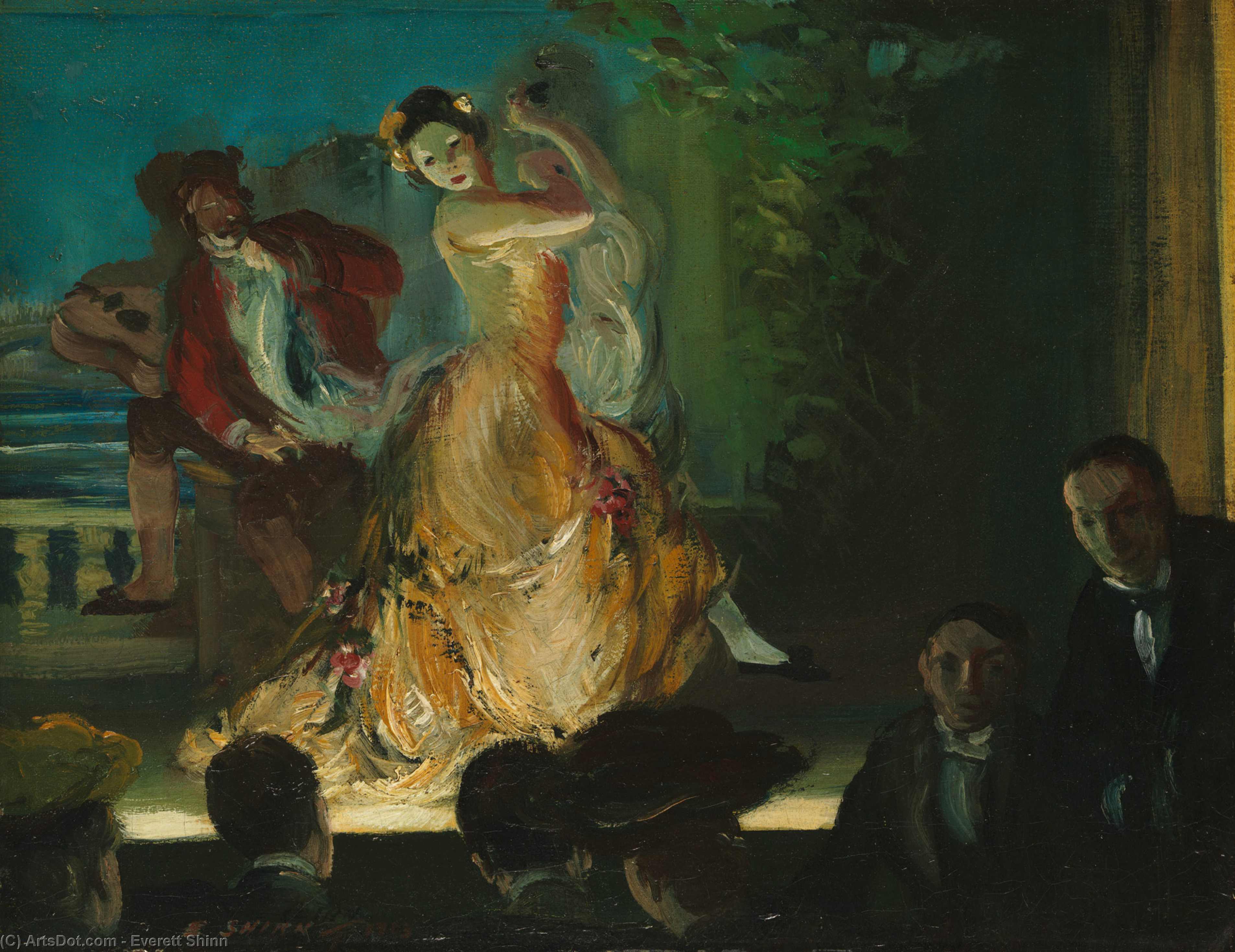 Spanish Music Hall — Everett Shinn