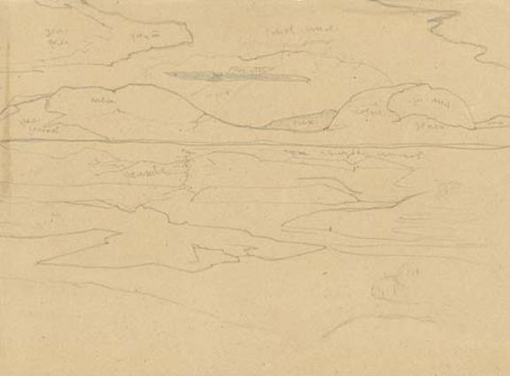 Sketch Of Landscape 19 — Nicholas Roerich