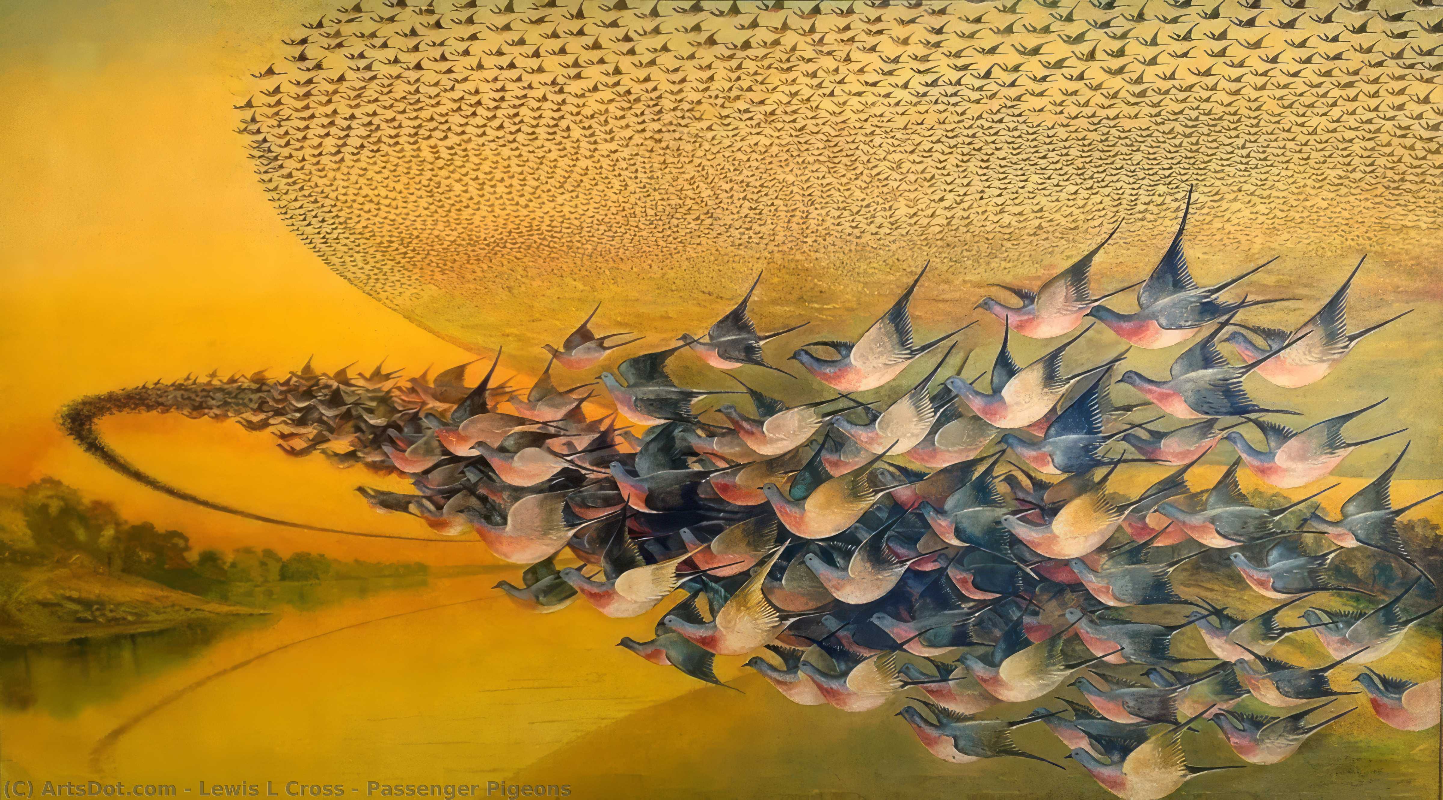 Passenger Pigeons — Lewis L Cross