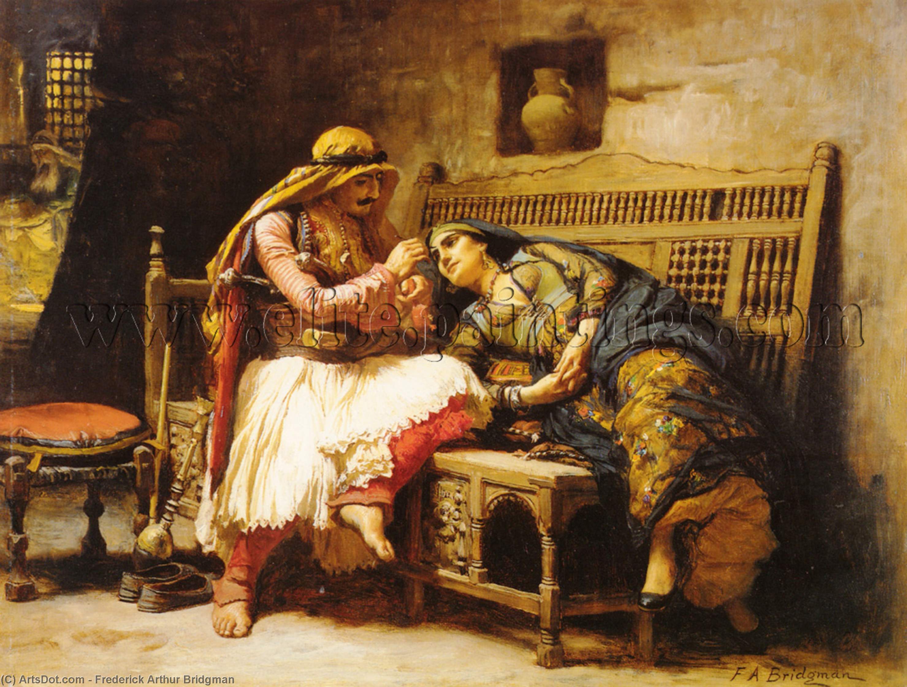 Queen Of The Brigands — Frederick Arthur Bridgman